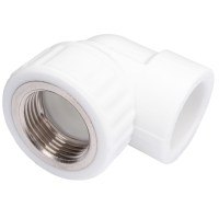 Угольник PP-R комбинированный с внутренней резьбой 32 мм х 1" 90°