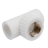 Тройник PP-R комбинированный с внутренней резьбой 25 мм х 3/4"