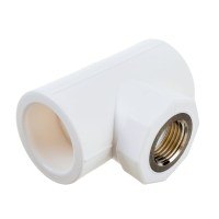 Тройник PP-R комбинированный с внутренней резьбой 32 мм х 1/2"