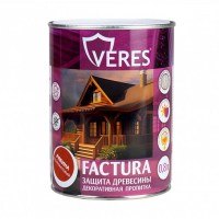 Защитно-декоративное покрытие для древесины Veres Factura Рябина