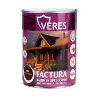 Защитно-декоративное покрытие для древесины Veres Factura Тик