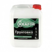 Грунтовка глубокого проникновения для внутренних работ Krafor