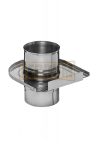 Шибер для дымохода Ferrum с задвижкой Ø 110 мм 0,8 мм