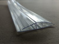 Профиль для поликарбоната соединительный 4-6 мм 6 м прозрачный