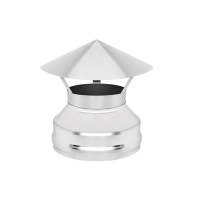 Оголовок Везувий Ø 115/200 мм нерж./оцин.