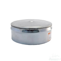 Заглушка внутр. Ferrum Ø 197 мм нерж.