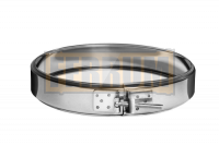 Хомут обжимной Ferrum Ø 200 мм нерж.