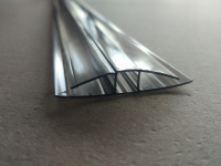 Профиль для поликарбоната соединительный 4-6 мм 6 м бронза