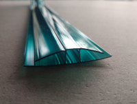 Профиль для поликарбоната соединительный 4-6 мм 6 м зелёный