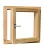 Оконный блок ОДС 600х600 мм с уплотнителем